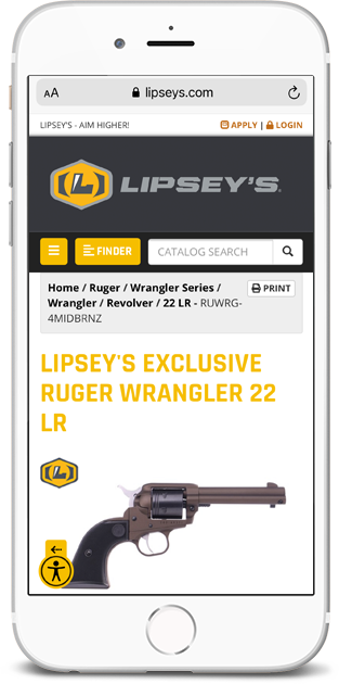 Lipseys.com Mobile View